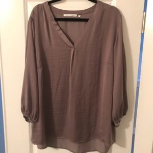 Violet & claire brown blouse